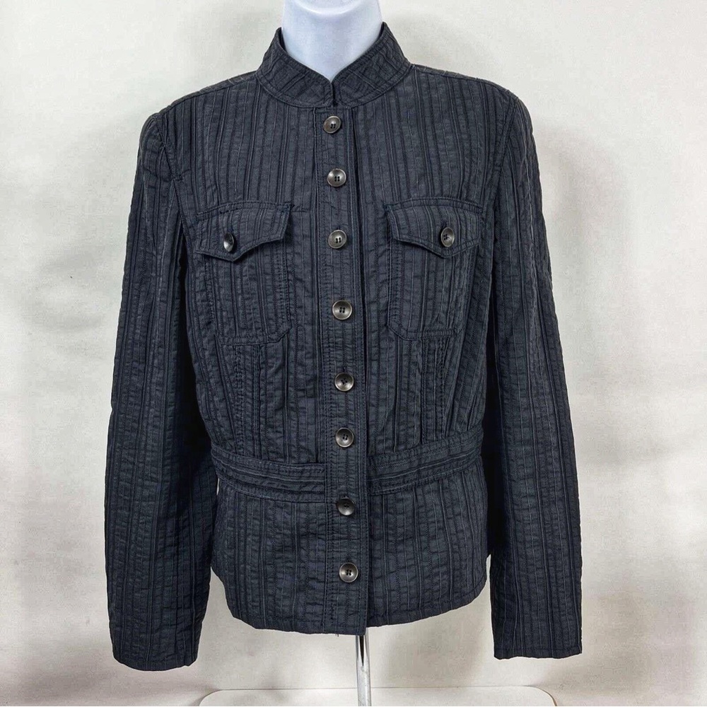 Zara Black Quilted Blazer